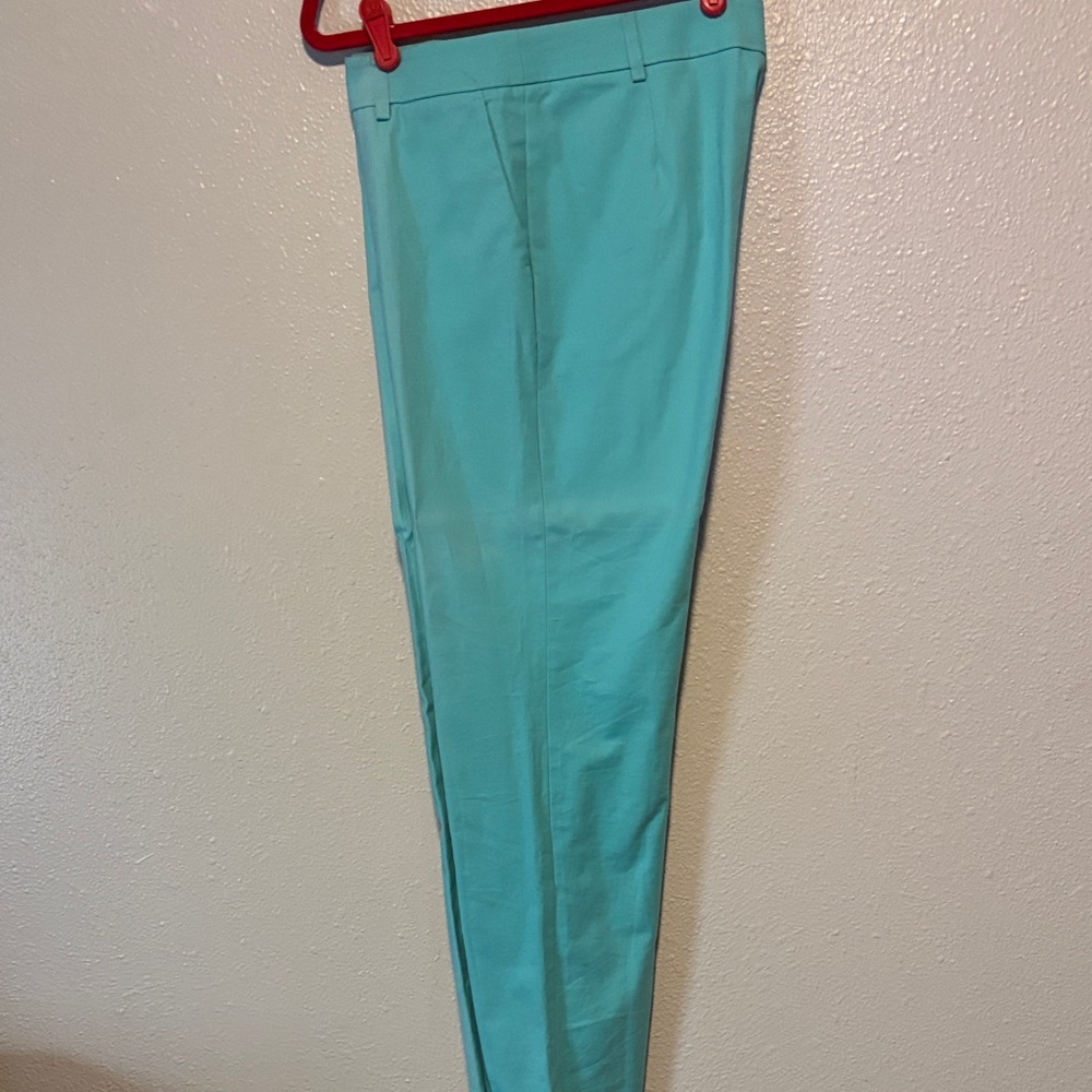 Moschino Dress Pants in Aqua size 6